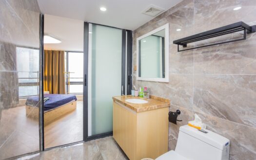 整租·福田上沙君临天下名苑 复式1房1厅